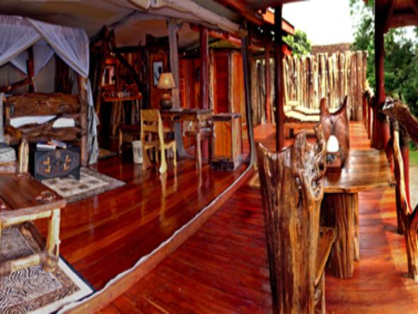 Royal Mara Safari Lodge - Bedroom